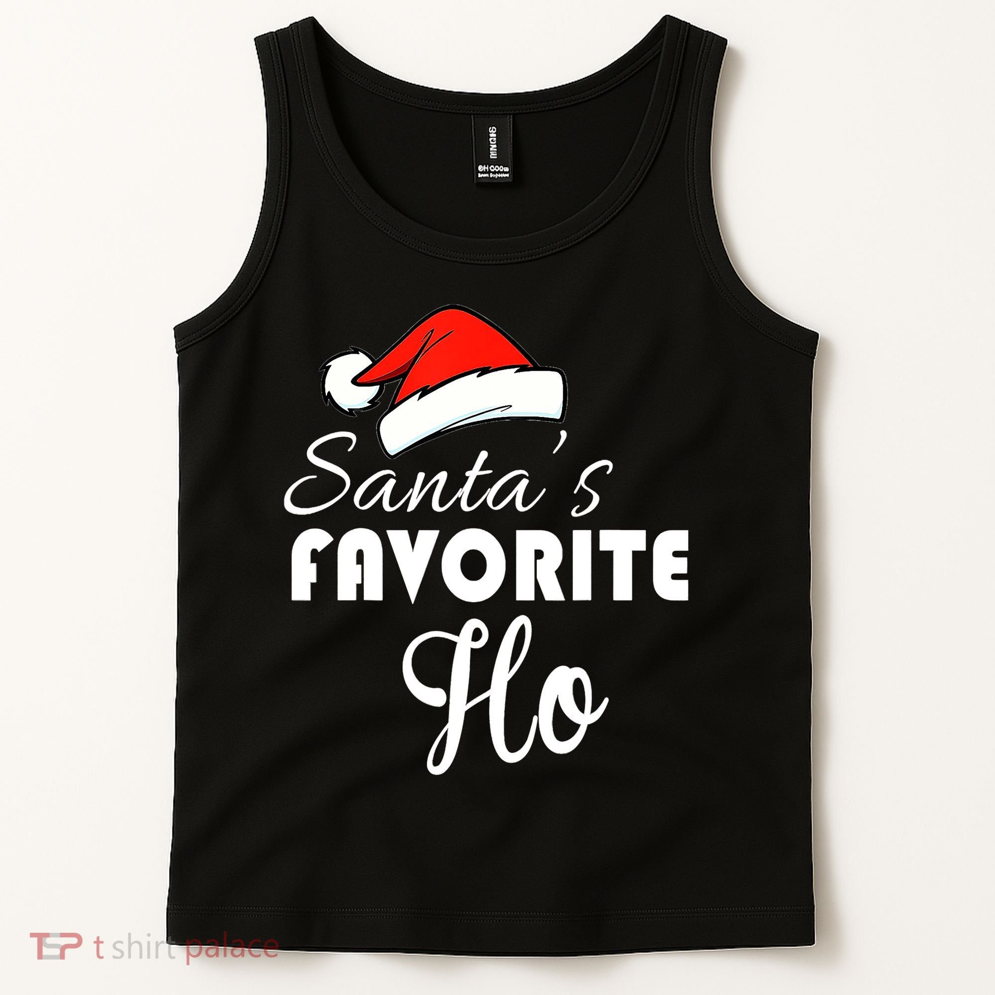 SantaS Favorite Ho Dirty Christmas Tank Top