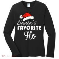 SantaS Favorite Ho Dirty Christmas Women's Long Sleeve Shirt thumb 0