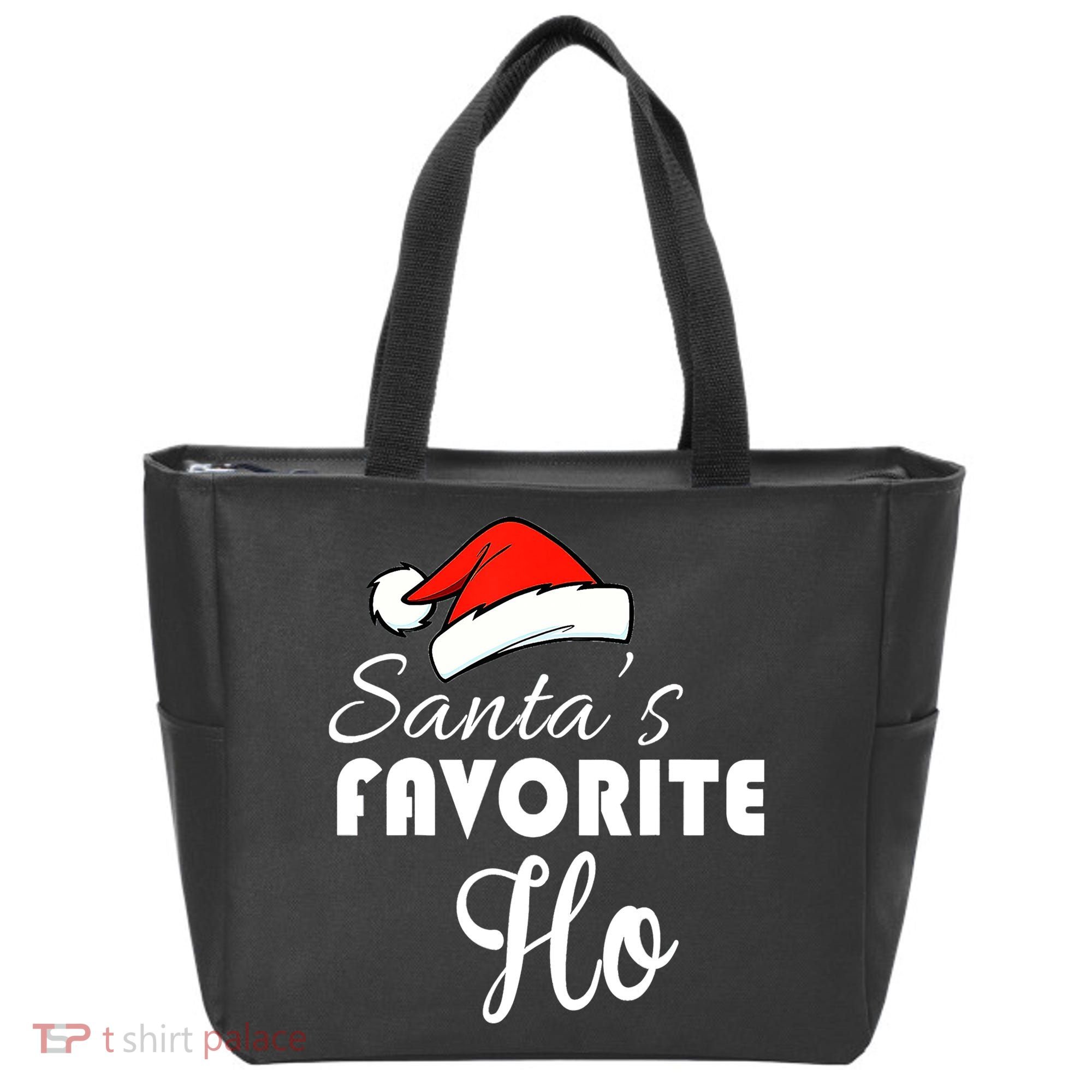 SantaS Favorite Ho Dirty Christmas Tote Bag