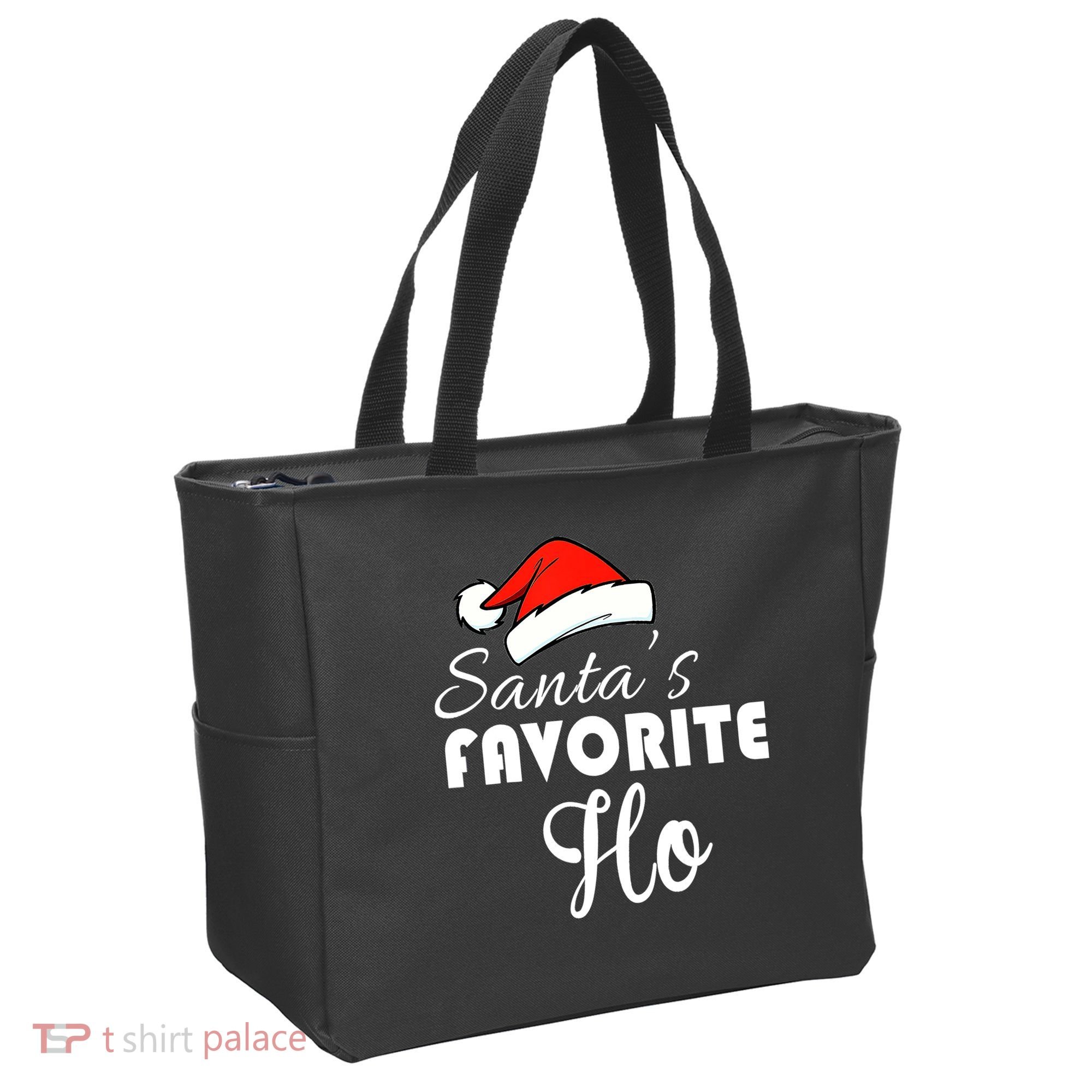 SantaS Favorite Ho Dirty Christmas Tote Bag