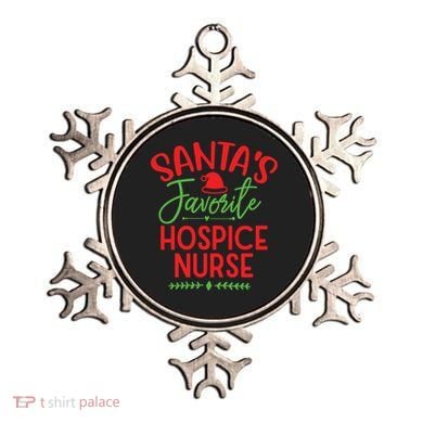 SantaS Favorite Hospice Nurse Christmas Cool Gift Ornament