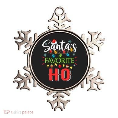 SantaS Favorite Ho Xmas Light Santa Hat Christmas Gift Ornament
