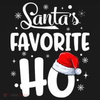 SantaS Favorite Ho Funny Merry Christmas Xmas Family Matching Pjs Women's Hoodie thumb 2