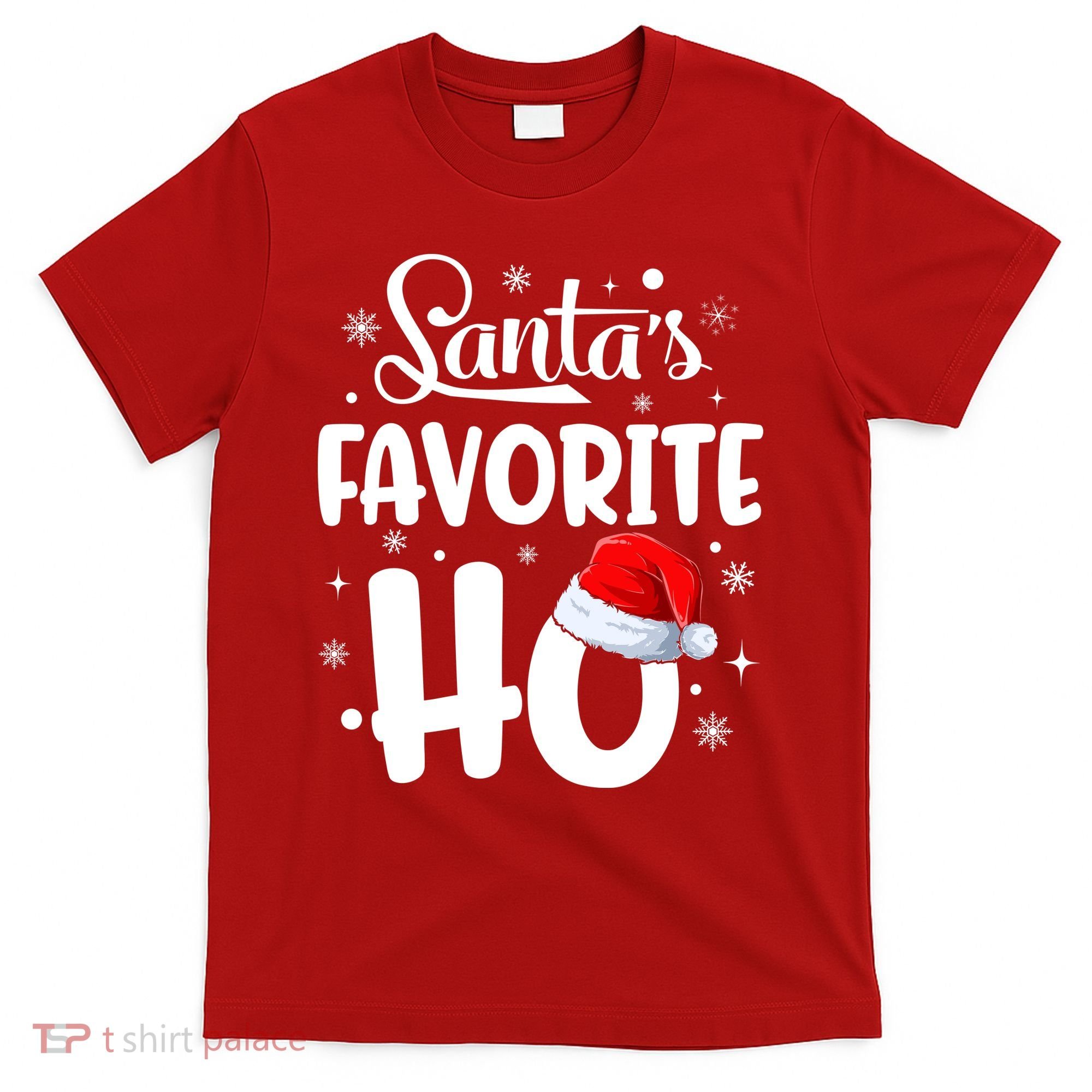 SantaS Favorite Ho Funny Merry Christmas Xmas Family Matching Pjs T-Shirt