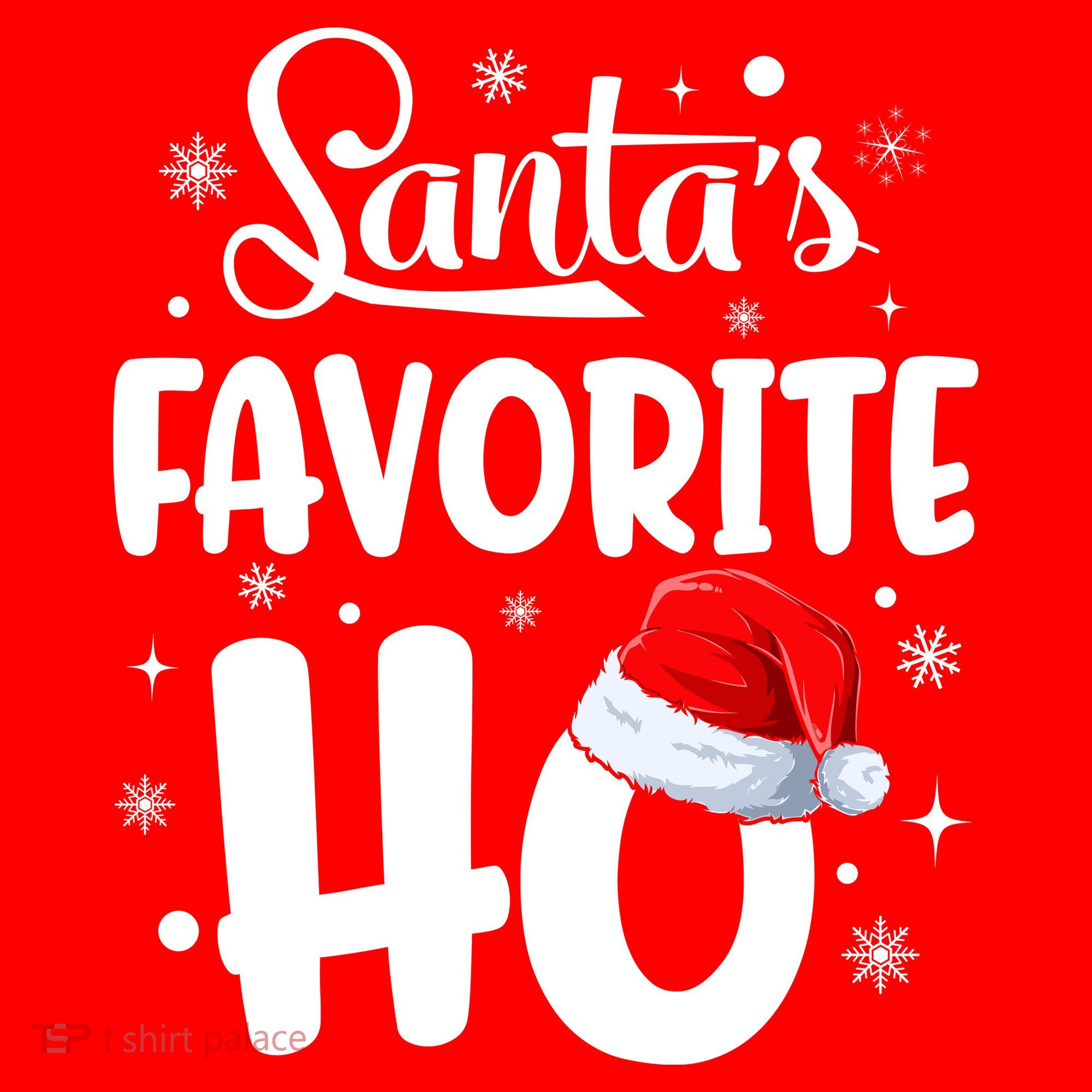 SantaS Favorite Ho Funny Merry Christmas Xmas Family Matching Pjs T-Shirt