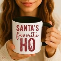 SantaS Favorite Ho Funny Xmas Christmas Coffee Mug thumb 3