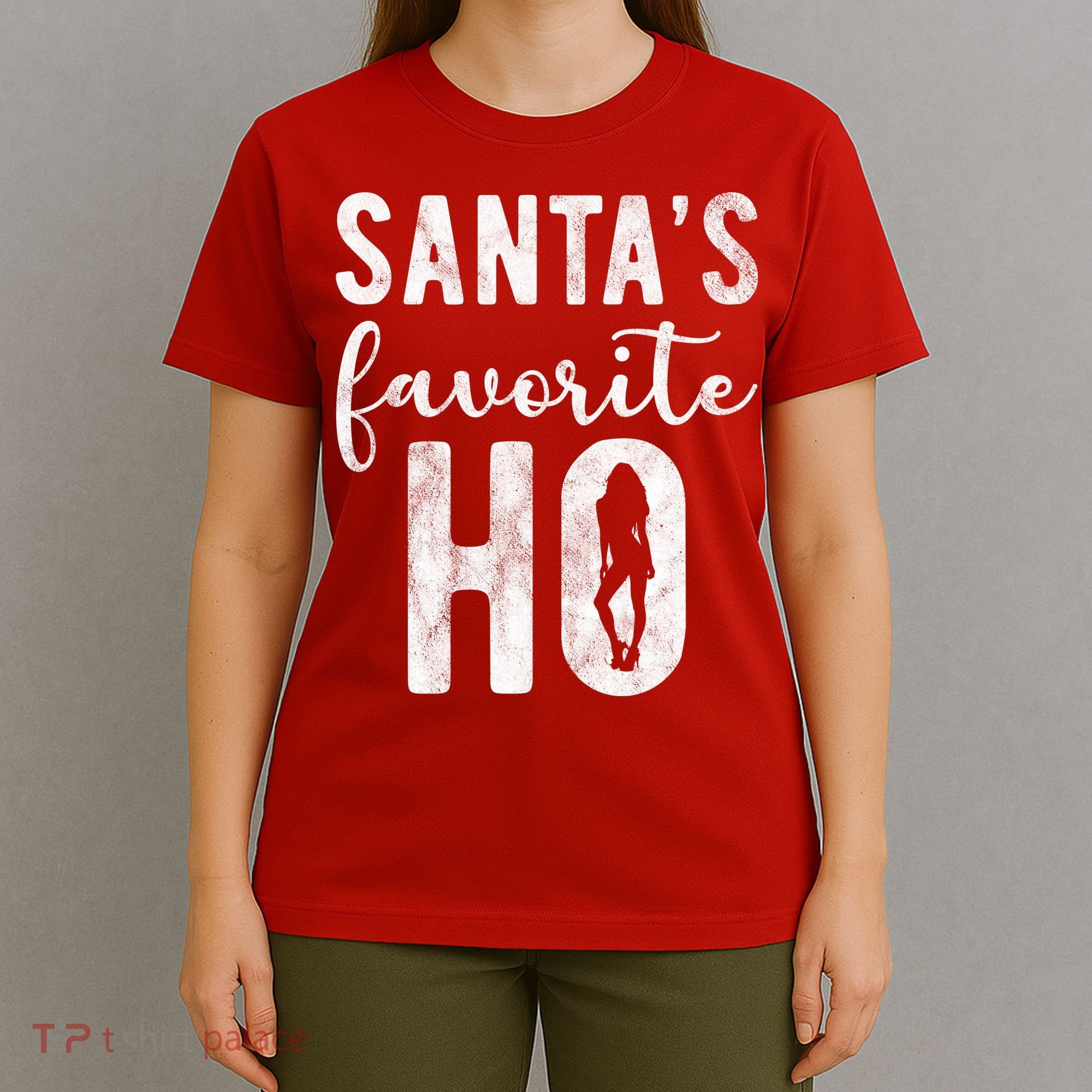 SantaS Favorite Ho Funny Xmas Christmas T-Shirt