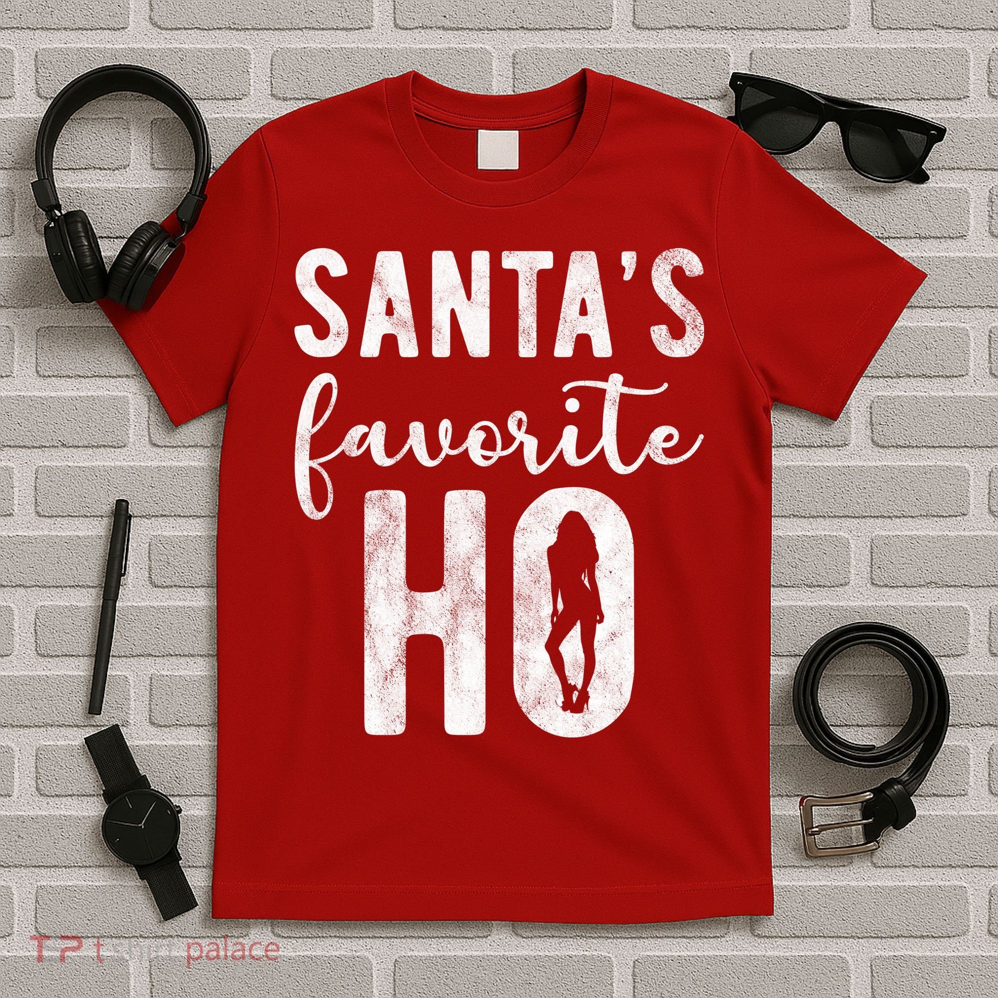 SantaS Favorite Ho Funny Xmas Christmas T-Shirt