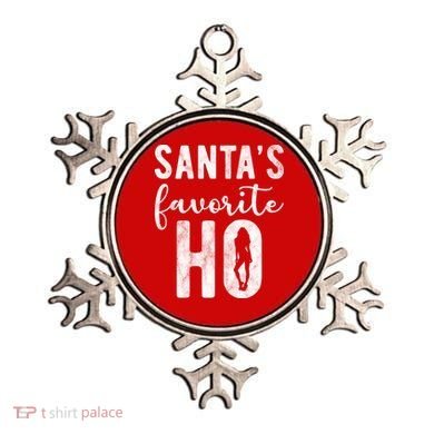 SantaS Favorite Ho Funny Xmas Christmas Ornament