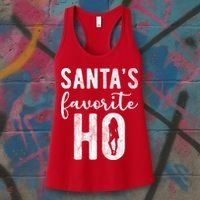 SantaS Favorite Ho Funny Xmas Christmas Women's Tank Top thumb 3