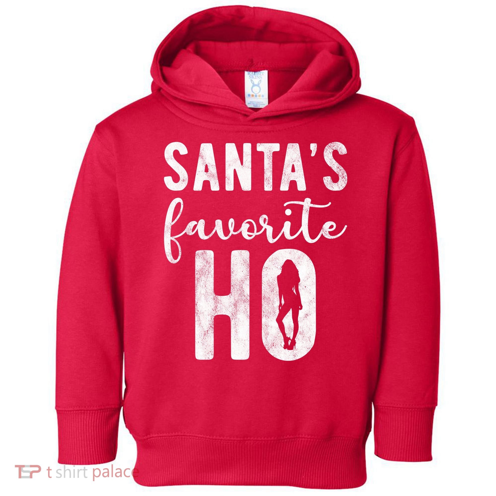 SantaS Favorite Ho Funny Xmas Christmas Toddler Hoodie