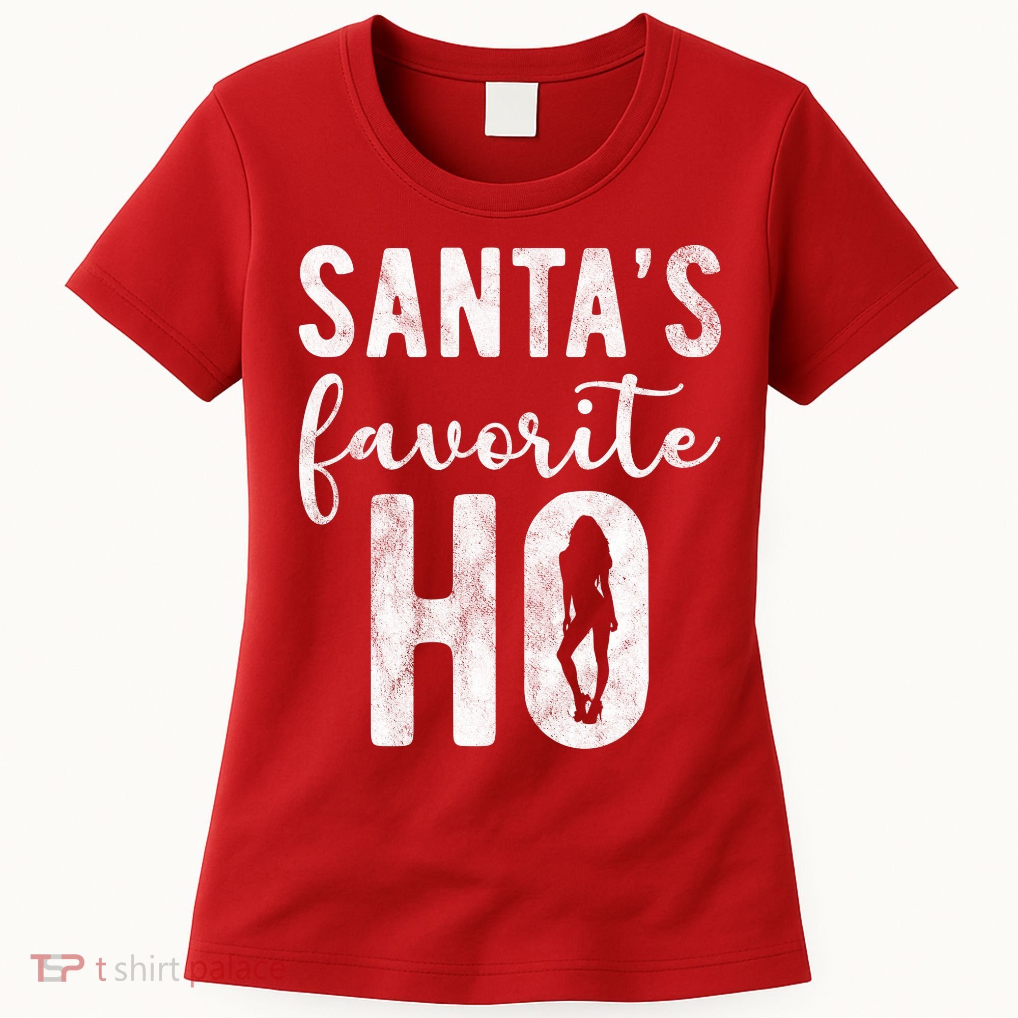 SantaS Favorite Ho Funny Xmas Christmas Women's T-Shirt