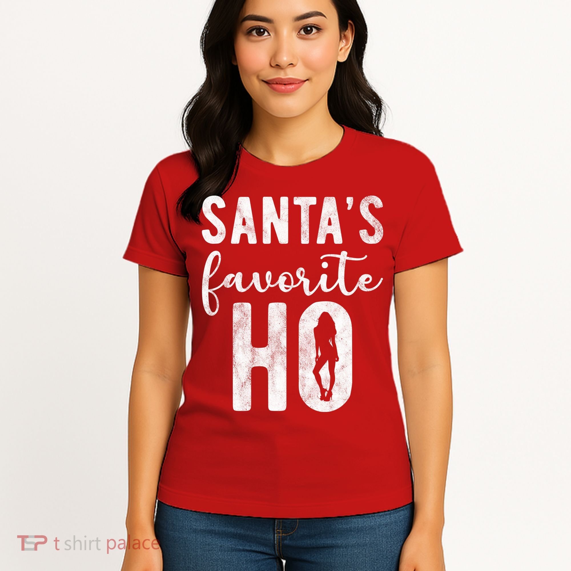 SantaS Favorite Ho Funny Xmas Christmas Women's T-Shirt