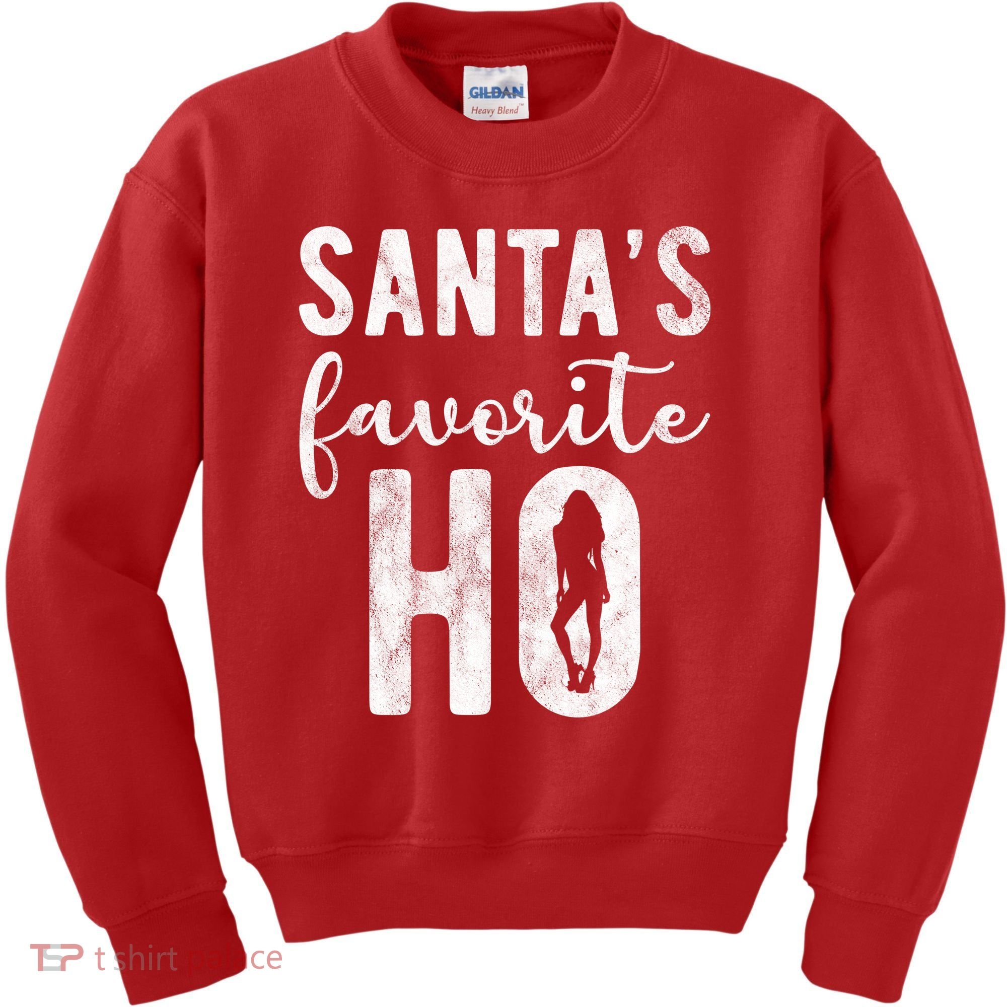 SantaS Favorite Ho Funny Xmas Christmas Kids Sweatshirt