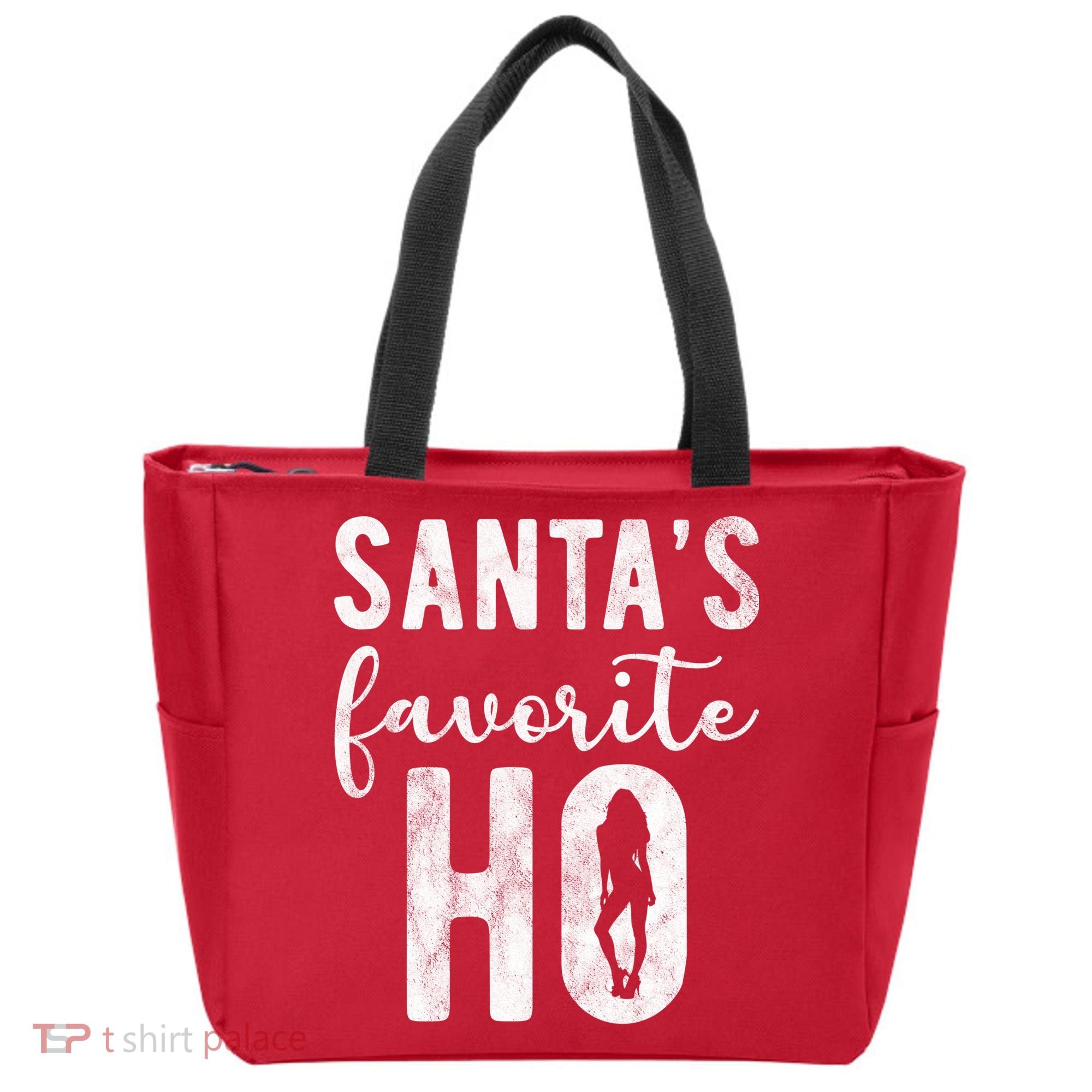 SantaS Favorite Ho Funny Xmas Christmas Tote Bag