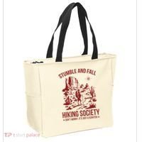 Stumble & Fall Hiking Society DonT Worry ItS A Scratch Tote Bag thumb 2