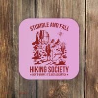 Stumble & Fall Hiking Society DonT Worry ItS A Scratch Coaster thumb 0
