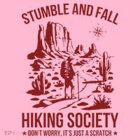 Stumble & Fall Hiking Society DonT Worry ItS A Scratch Coaster thumb 2