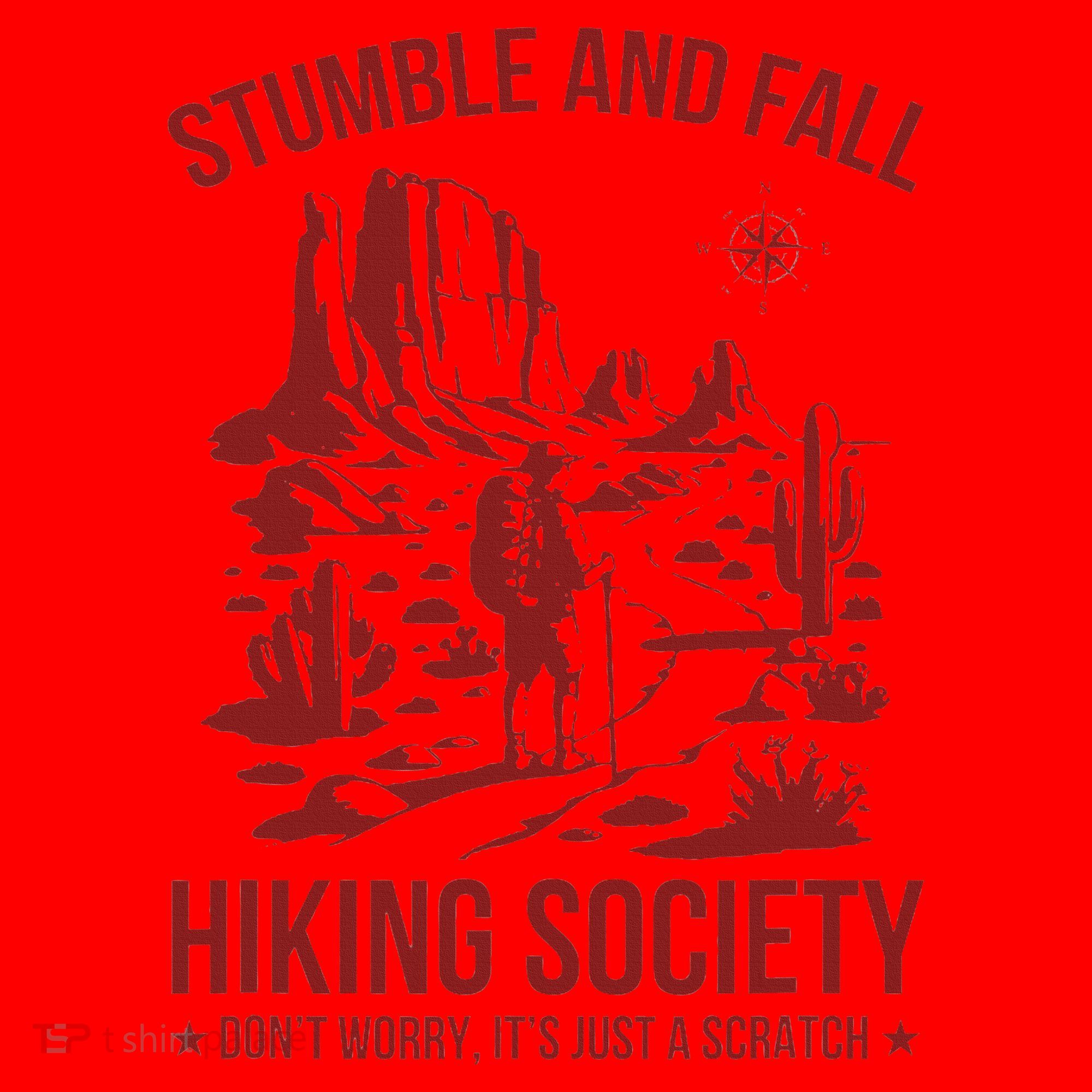 Stumble & Fall Hiking Society DonT Worry ItS A Scratch Santa Hat