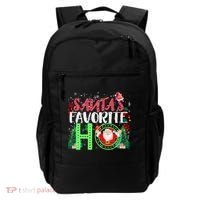 SantaS Favorite Ho Gift Christmas Gift Funny Cute Gift Backpack thumb 0