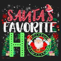 SantaS Favorite Ho Gift Christmas Gift Funny Cute Gift Beanie thumb 2