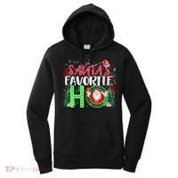 SantaS Favorite Ho Gift Christmas Gift Funny Cute Gift Women's Hoodie thumb 0