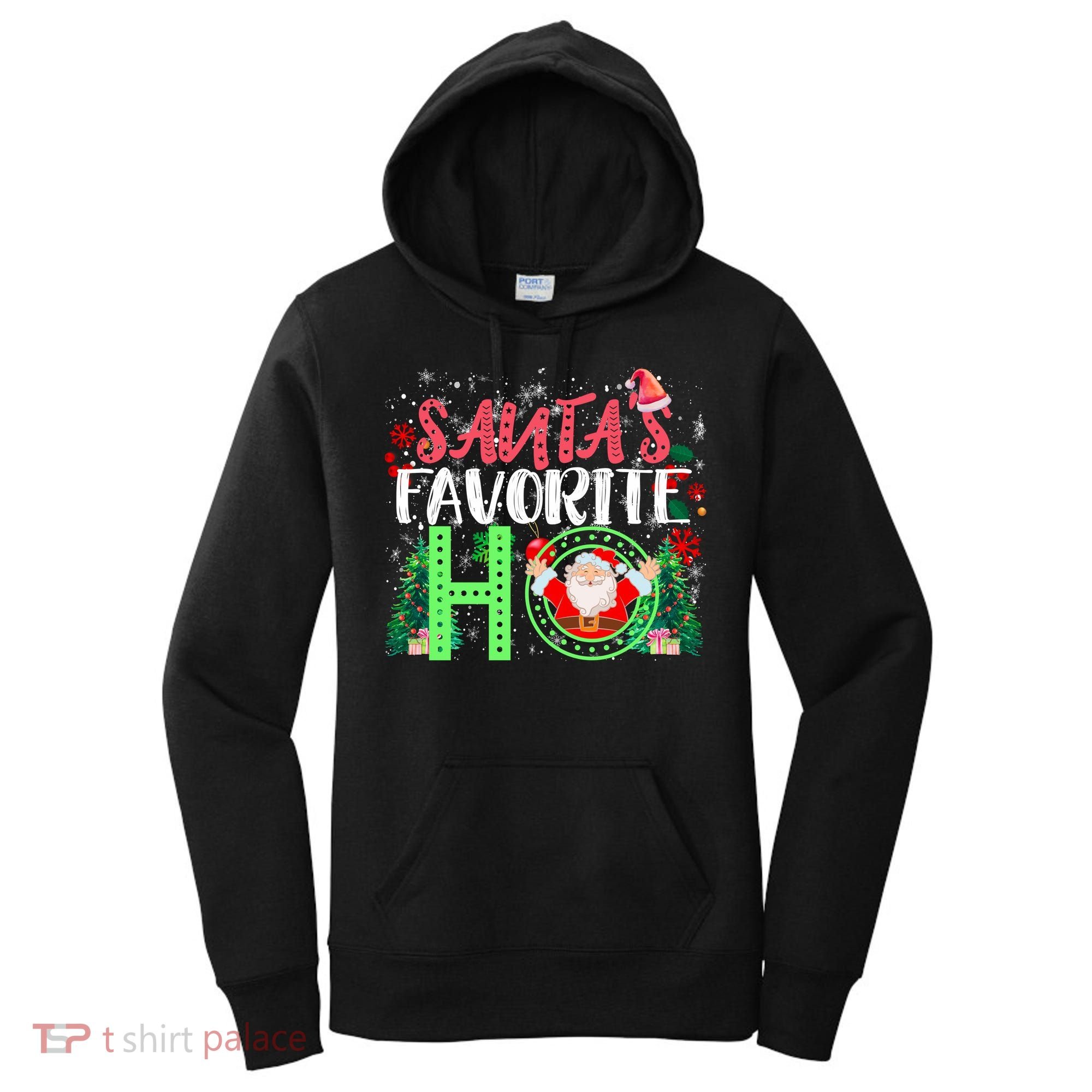 SantaS Favorite Ho Gift Christmas Gift Funny Cute Gift Women's Hoodie