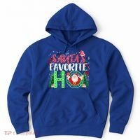 SantaS Favorite Ho Gift Christmas Gift Funny Cute Gift Hoodie thumb 0