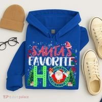 SantaS Favorite Ho Gift Christmas Gift Funny Cute Gift Hoodie thumb 4