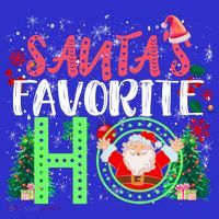 SantaS Favorite Ho Gift Christmas Gift Funny Cute Gift Polo thumb 2