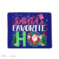 SantaS Favorite Ho Gift Christmas Gift Funny Cute Gift Mousepad thumb 0