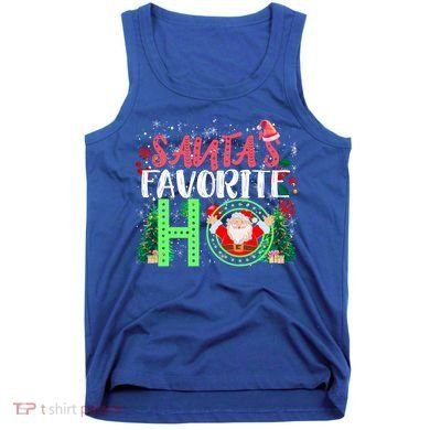 SantaS Favorite Ho Gift Christmas Gift Funny Cute Gift Tank Top