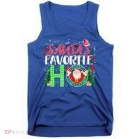 SantaS Favorite Ho Gift Christmas Gift Funny Cute Gift Tank Top thumb 0