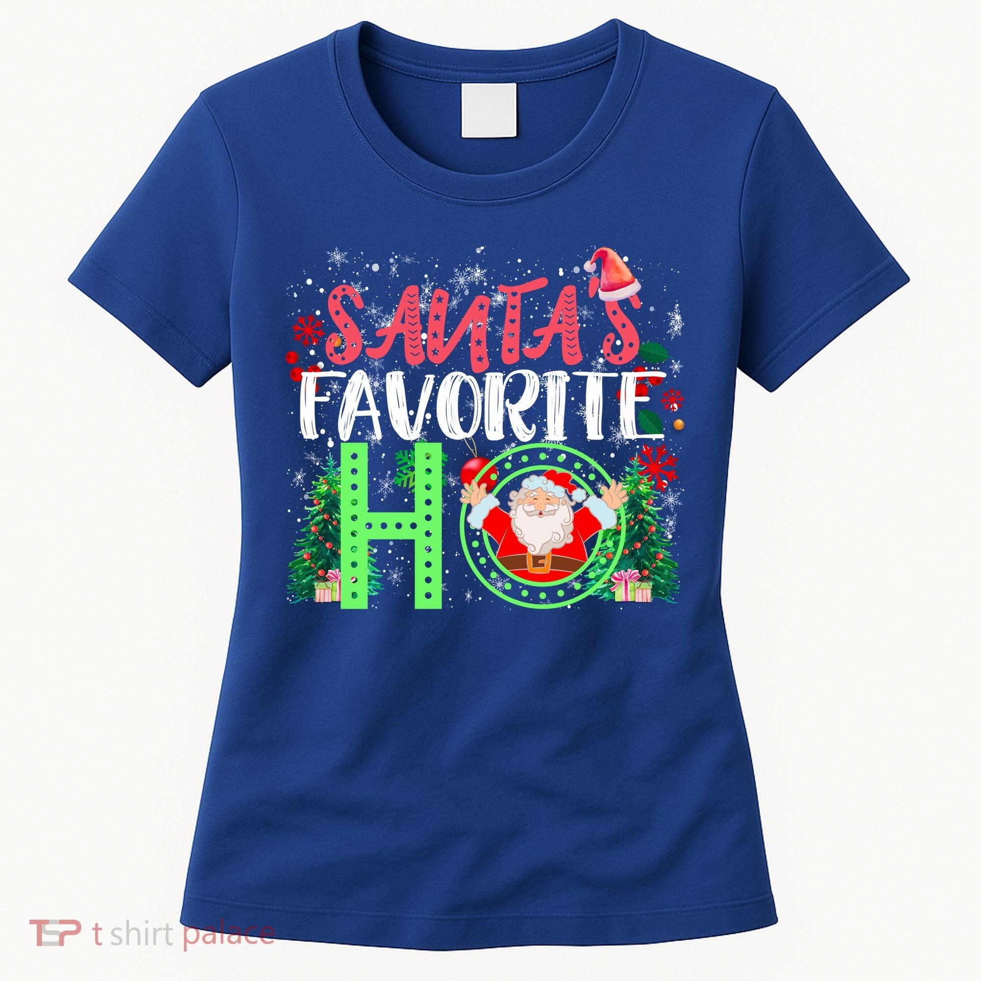 SantaS Favorite Ho Gift Christmas Gift Funny Cute Gift Women's T-Shirt