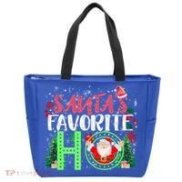 SantaS Favorite Ho Gift Christmas Gift Funny Cute Gift Tote Bag thumb 0