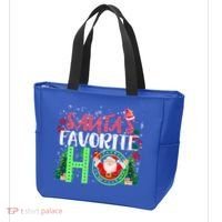 SantaS Favorite Ho Gift Christmas Gift Funny Cute Gift Tote Bag thumb 3