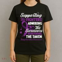 Support Fighters Honouring Taken Drug Overdose Awareness T-Shirt thumb 4