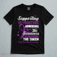 Support Fighters Honouring Taken Drug Overdose Awareness T-Shirt thumb 5