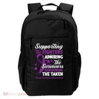 Support Fighters Honouring Taken Drug Overdose Awareness Backpack thumb 0