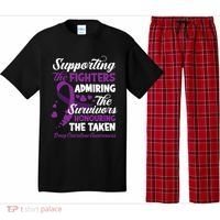 Support Fighters Honouring Taken Drug Overdose Awareness Pajama Set thumb 0