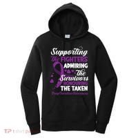 Support Fighters Honouring Taken Drug Overdose Awareness Women's Hoodie thumb 0