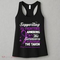 Support Fighters Honouring Taken Drug Overdose Awareness Women's Tank Top thumb 3