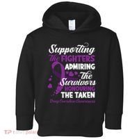 Support Fighters Honouring Taken Drug Overdose Awareness Toddler Hoodie thumb 0