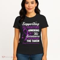 Support Fighters Honouring Taken Drug Overdose Awareness Women's T-Shirt thumb 4