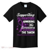 Support Fighters Honouring Taken Drug Overdose Awareness Kids T-Shirt thumb 0