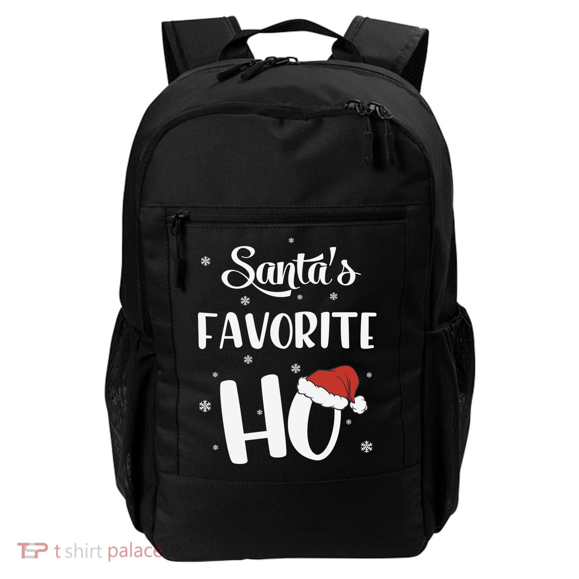 Santas Favorite Ho Funny Christmas Meaningful Gift Backpack
