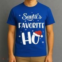 Santas Favorite Ho Funny Christmas Meaningful Gift T-Shirt thumb 3