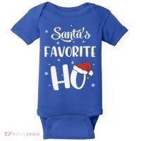 Santas Favorite Ho Funny Christmas Meaningful Gift Baby Bodysuit thumb 0
