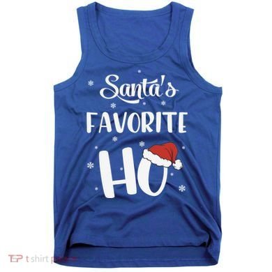 Santas Favorite Ho Funny Christmas Meaningful Gift Tank Top