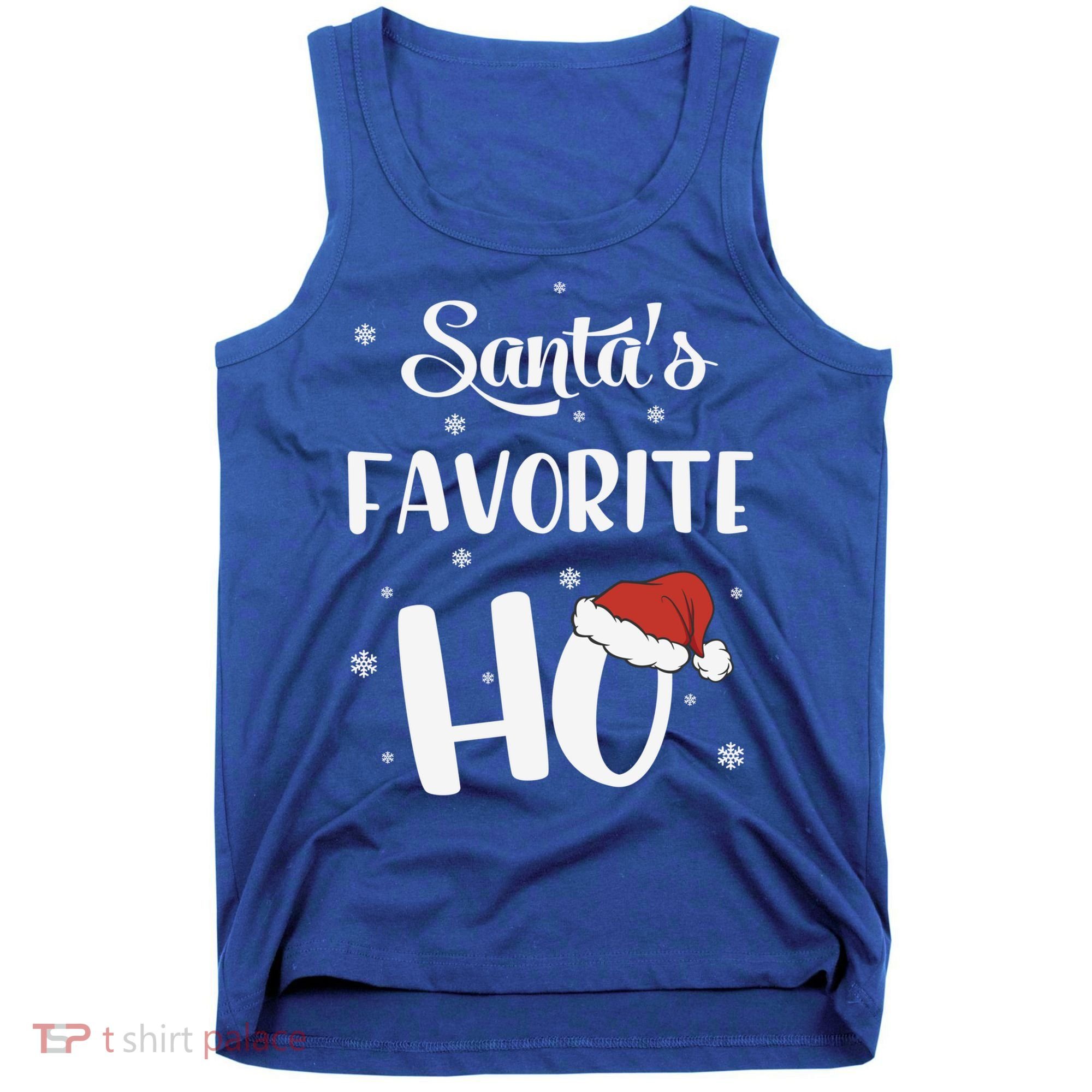 Santas Favorite Ho Funny Christmas Meaningful Gift Tank Top